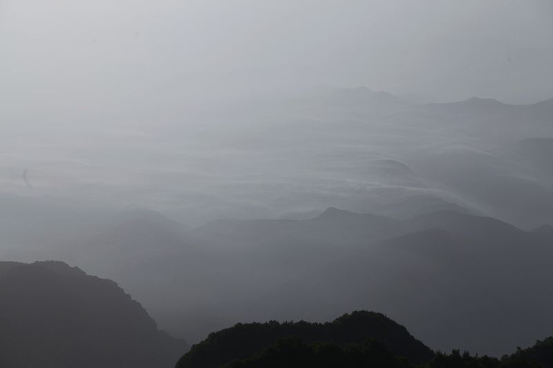 王莽岭上观日出
