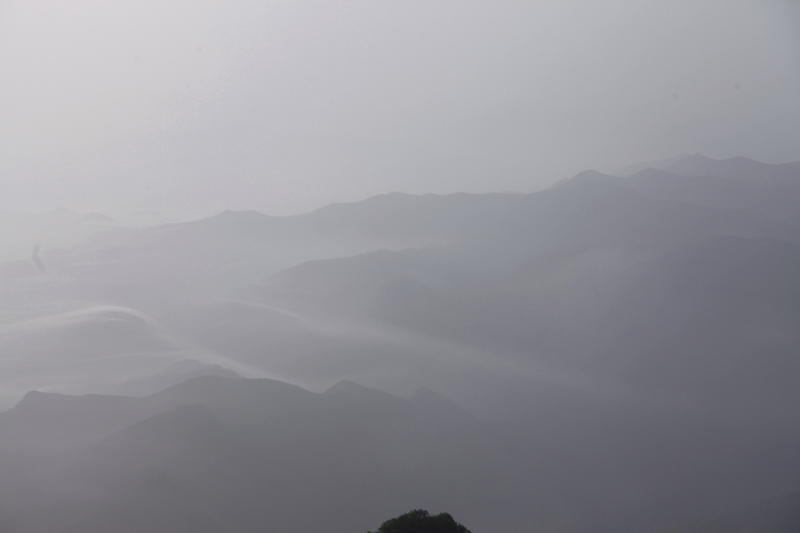 王莽岭上观日出