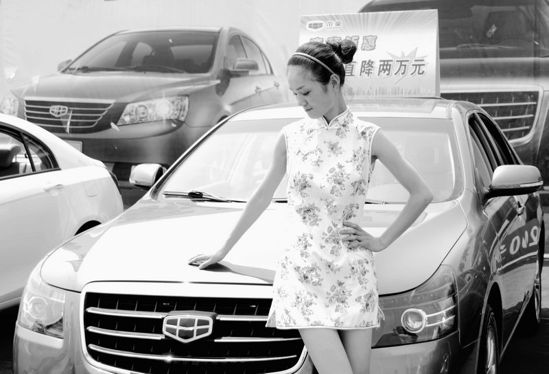 香车美女
