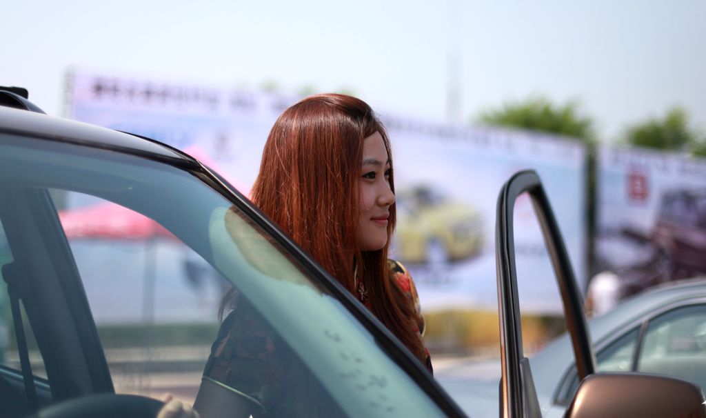 香车美女