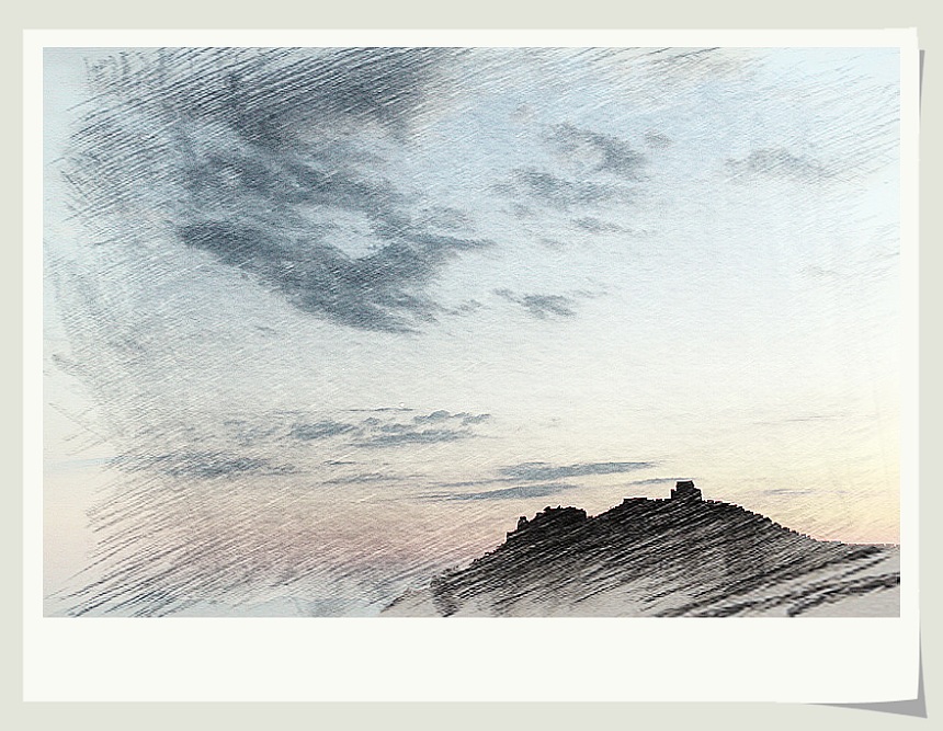 写生风景——长城印象