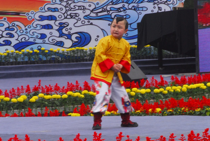 表演的真得劲
