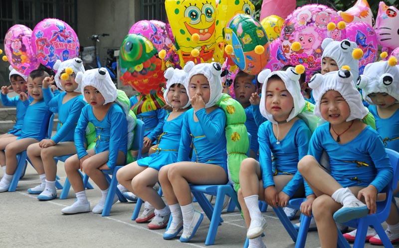 石油人在“五幼”