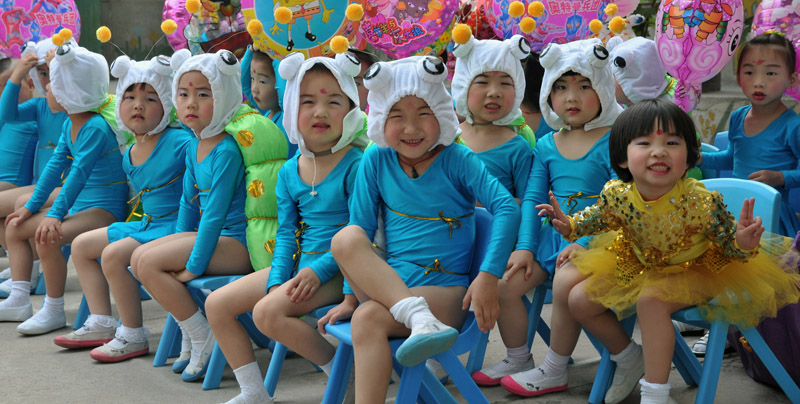 石油人在“五幼”