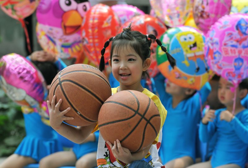 石油人在“五幼”