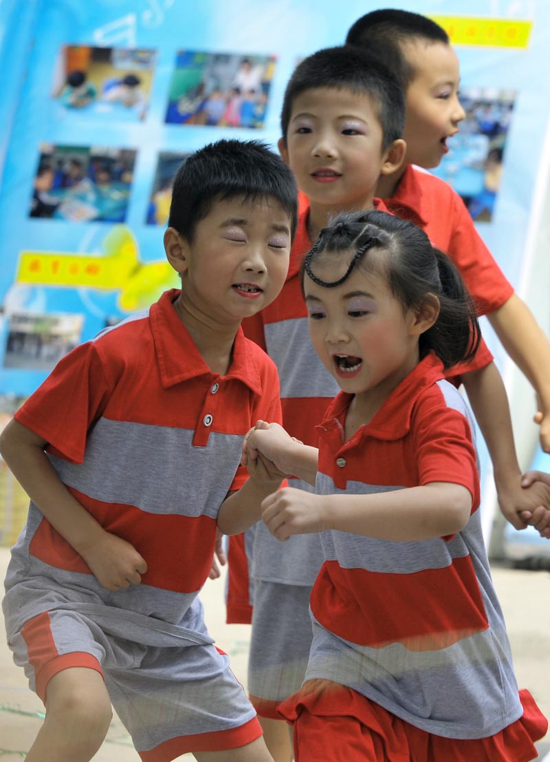 石油人在“五幼”