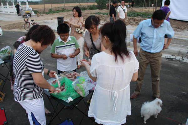 2012首场消夏电影晚会花絮