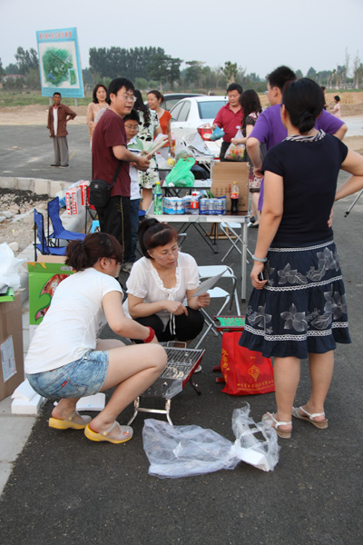 2012首场消夏电影晚会花絮