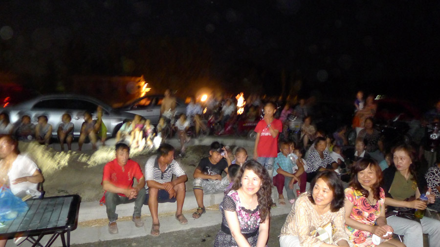 2012首场消夏电影晚会花絮