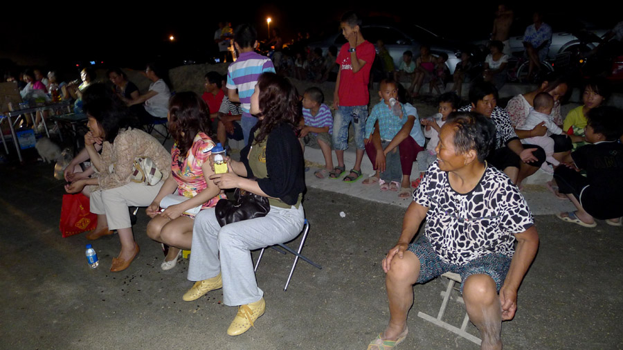 2012首场消夏电影晚会花絮