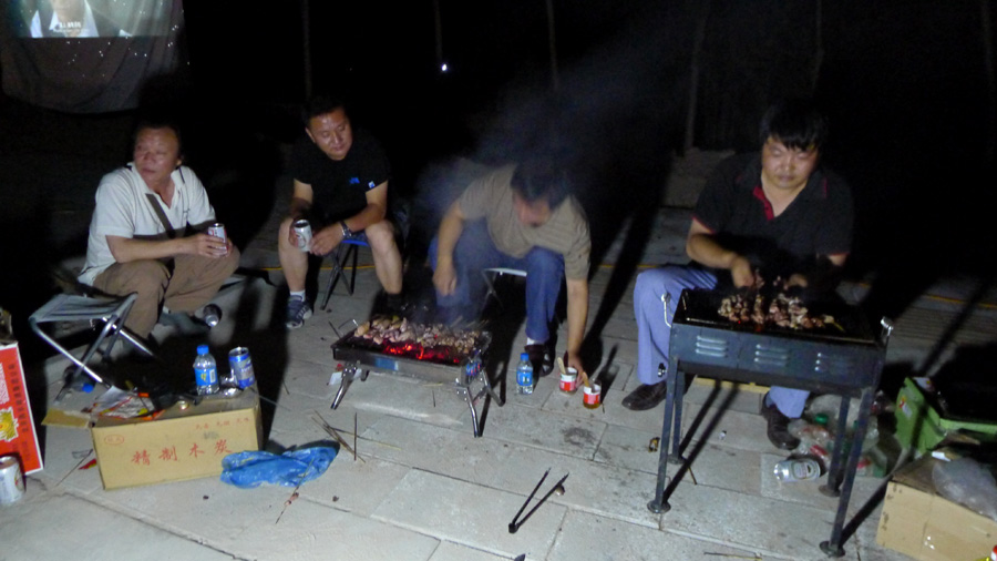 2012首场消夏电影晚会花絮