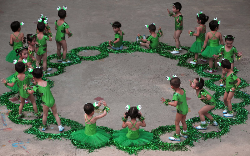 石油人在“五幼”