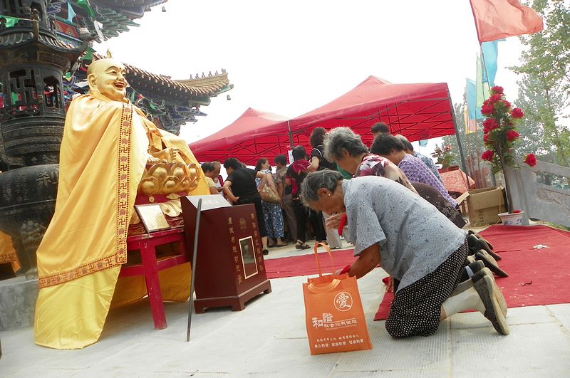 皇觉寺大悲楼奠基仪式