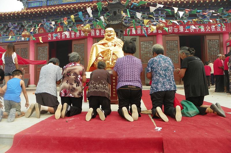 皇觉寺大悲楼奠基仪式