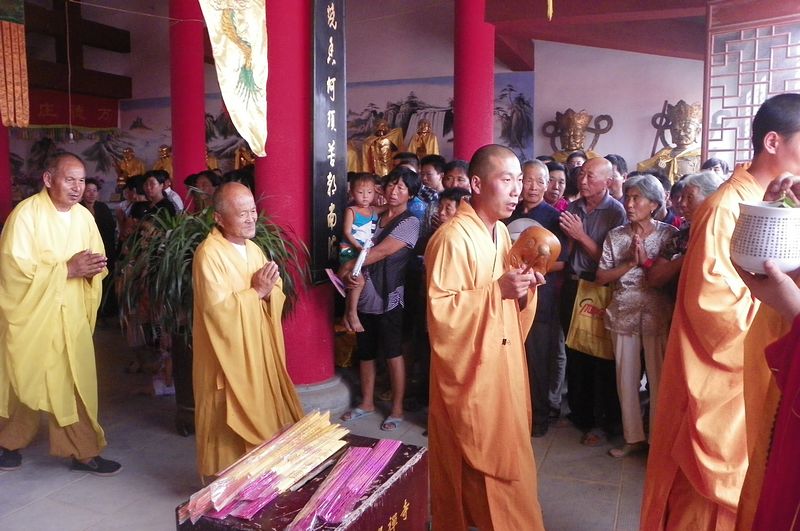 皇觉寺大悲楼奠基仪式