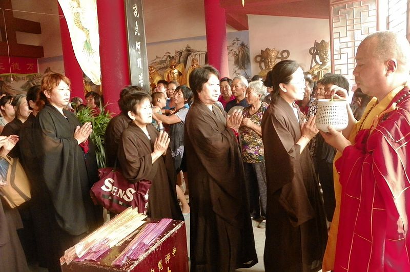 皇觉寺大悲楼奠基仪式