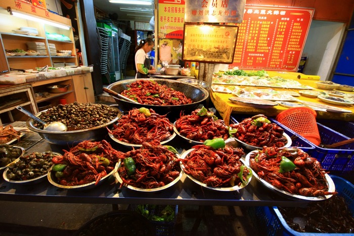 美食一条街