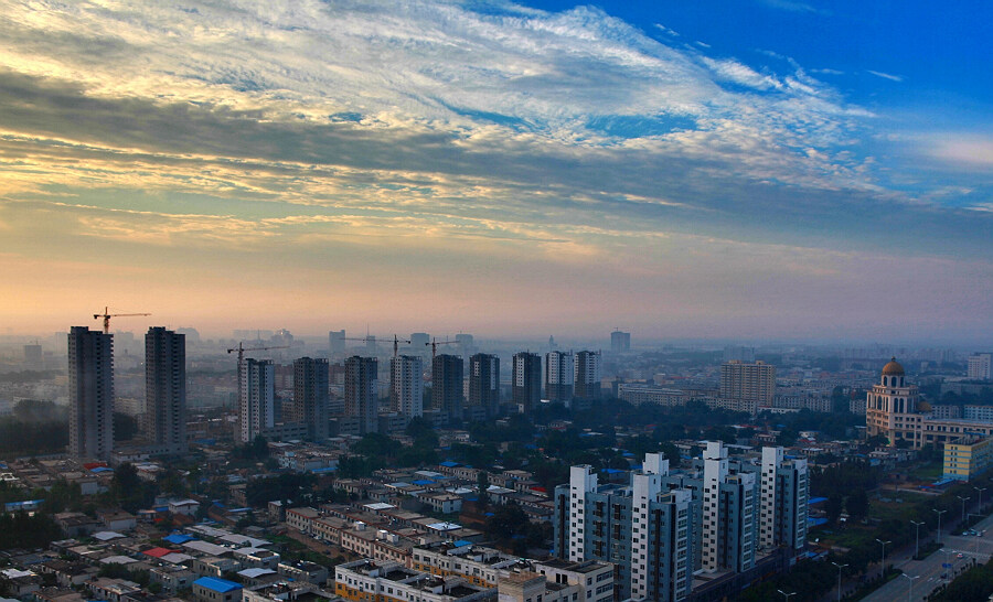 濮阳的早晨