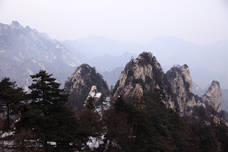 冬游尧山随拍