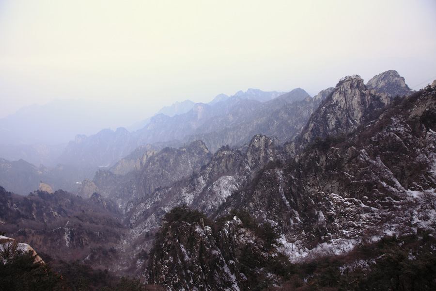 冬游尧山随拍