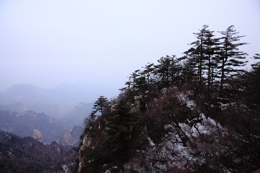 冬游尧山随拍