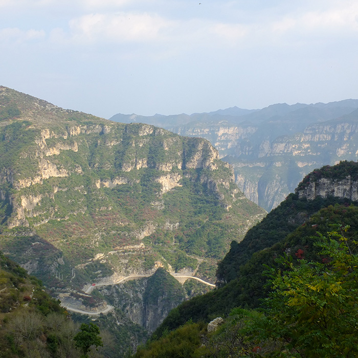 山西太行虹霓峡风光