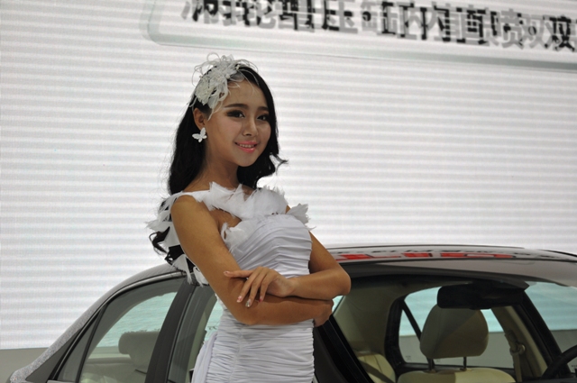 2013西安车展-新手拍车模