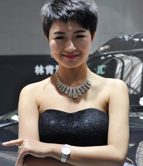 2013西安车展-新手拍车模