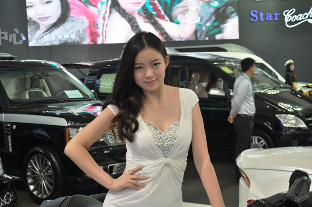 2013西安车展-新手拍车模