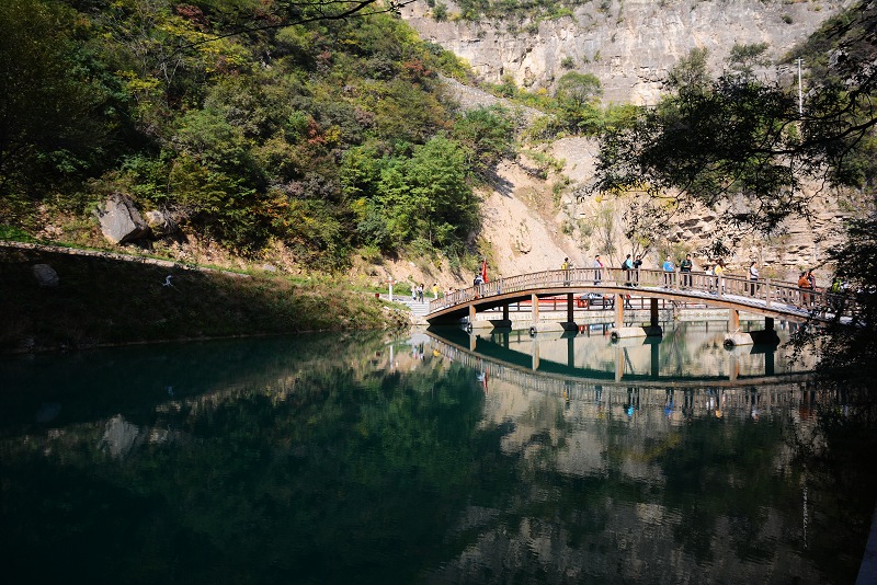 秋染通天峡