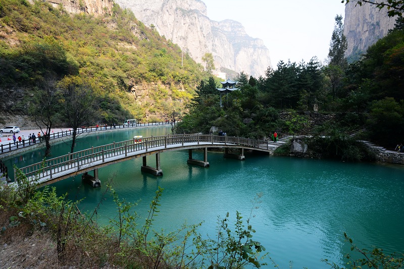 秋染通天峡