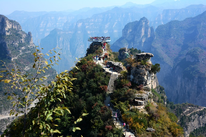 秋染通天峡
