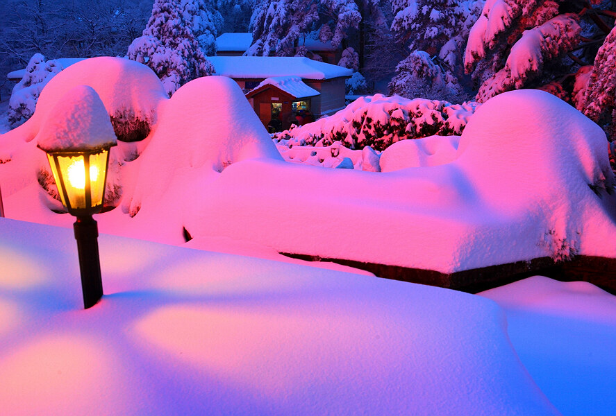 黄山雪