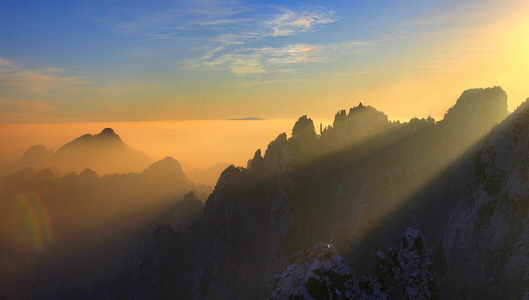 黄山云霞