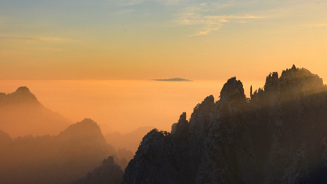 黄山云霞