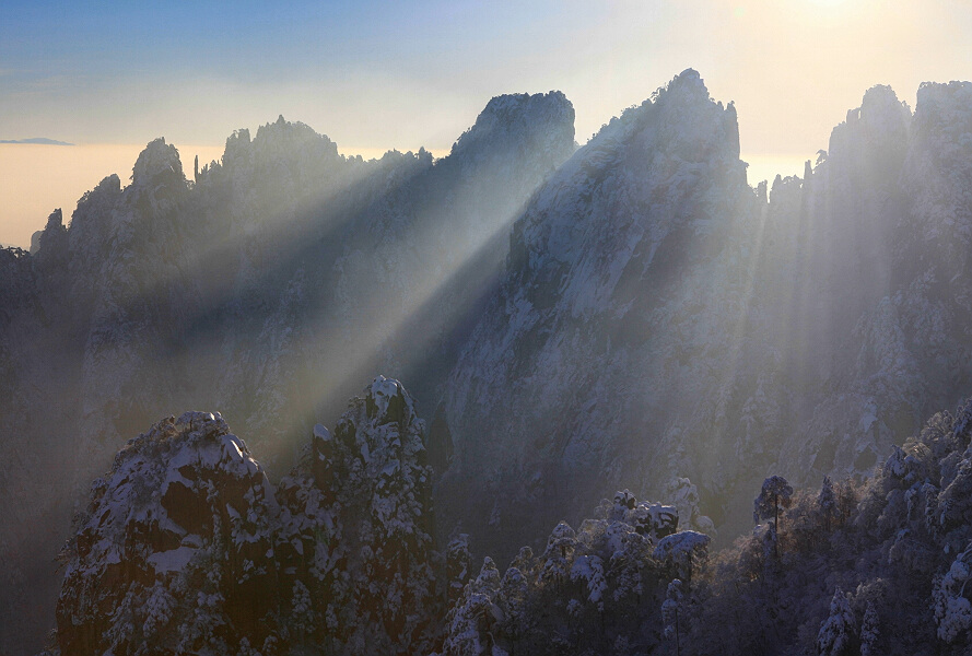 黄山云霞