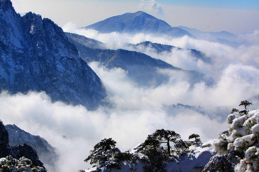黄山云霞