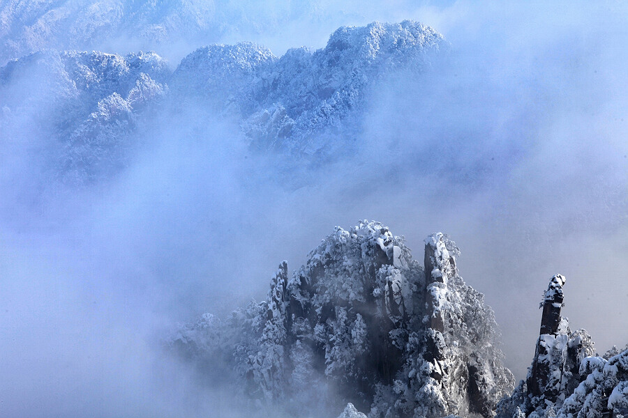 黄山云霞