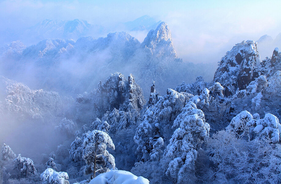 黄山云霞