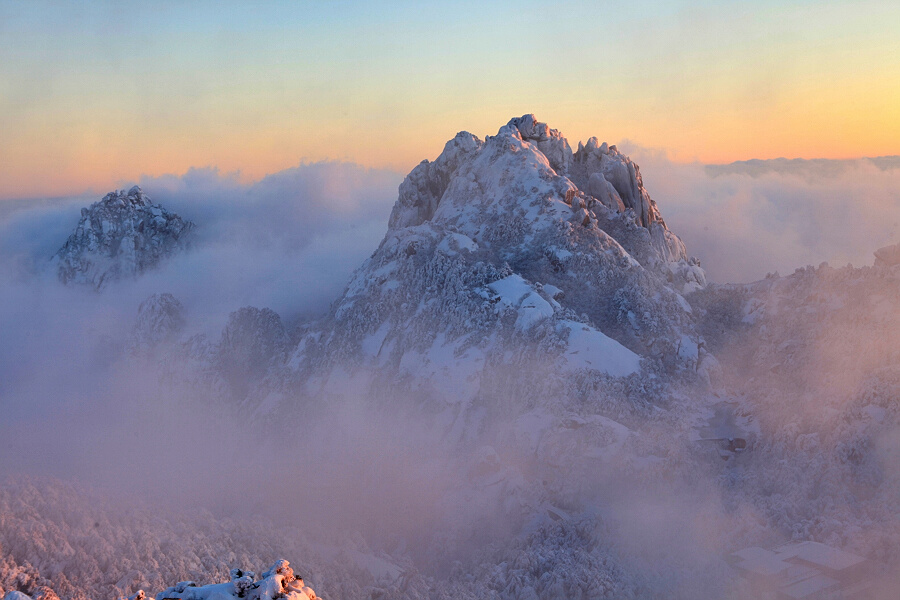 黄山云霞