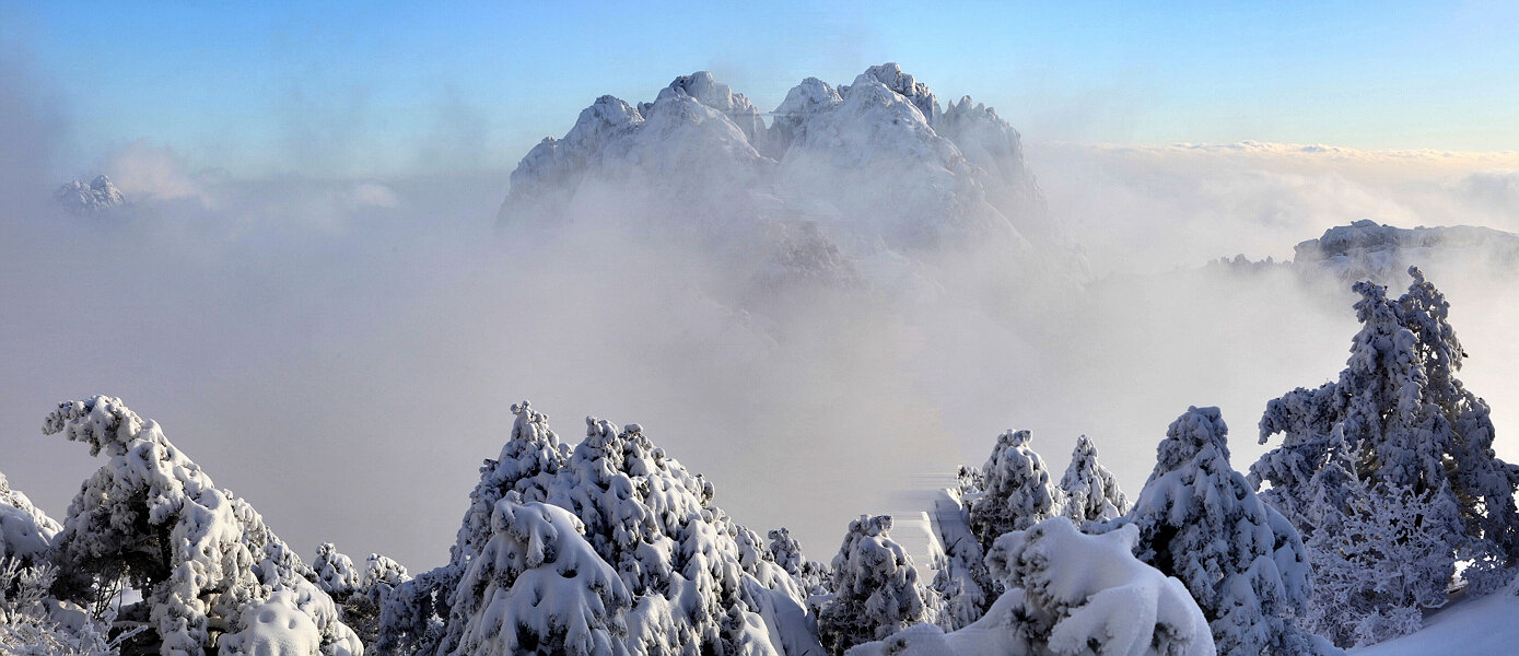 雪后黄山