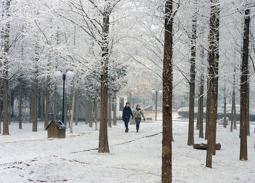童话世界         濮上雪景
