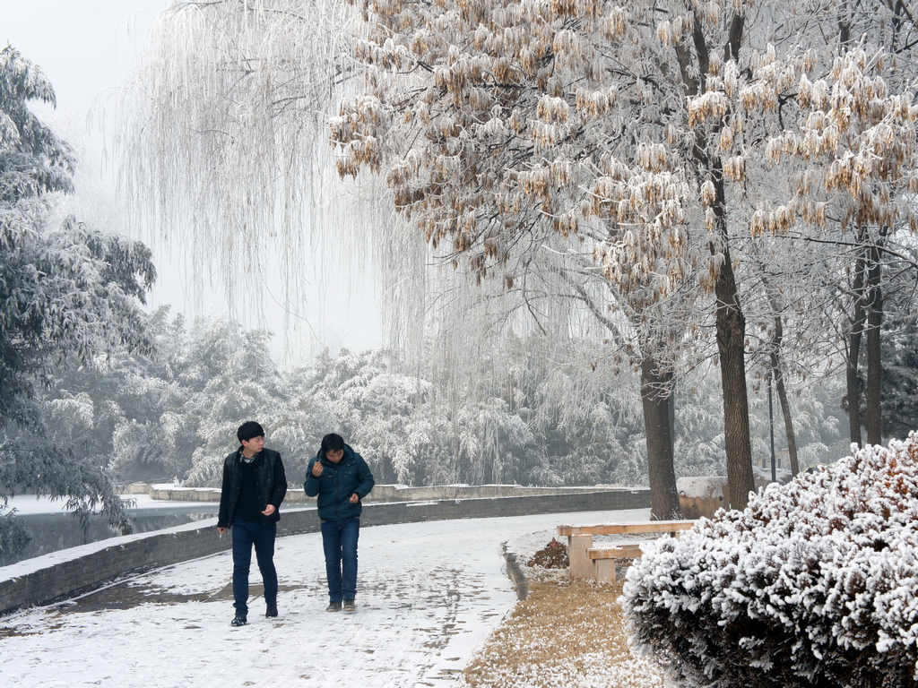 童话世界         濮上雪景