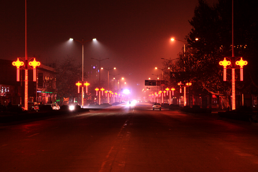 龙都春节夜景