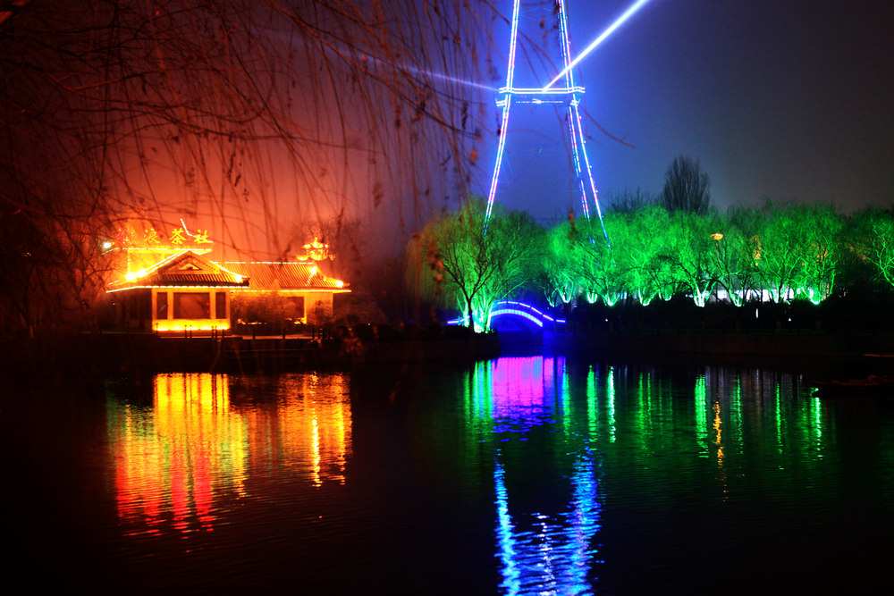 龙都春节夜景