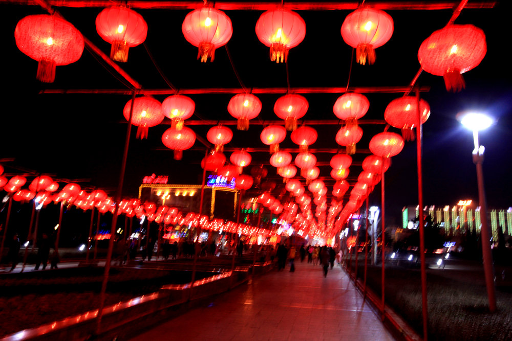 龙都春节夜景