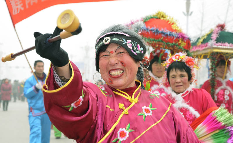 濮阳农民社火表演