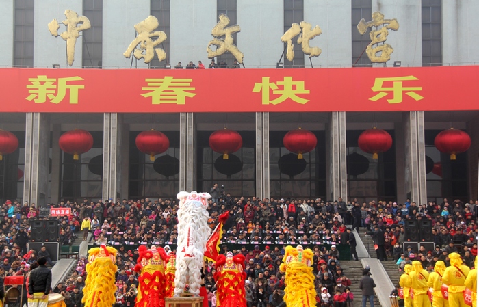 又是一年的社火表演