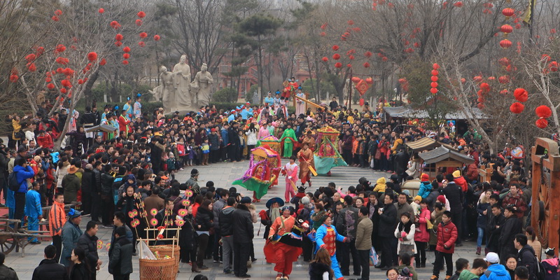 2013开封春节庙会