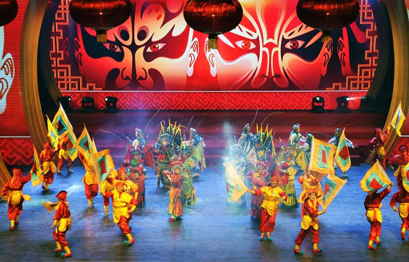 2013年油田春晚（二楼机位拍摄）